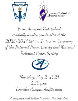 NHS/NTHS Invitation